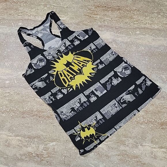 BATMAN youth LARGE COMIC TANK - Picture 1 of 5